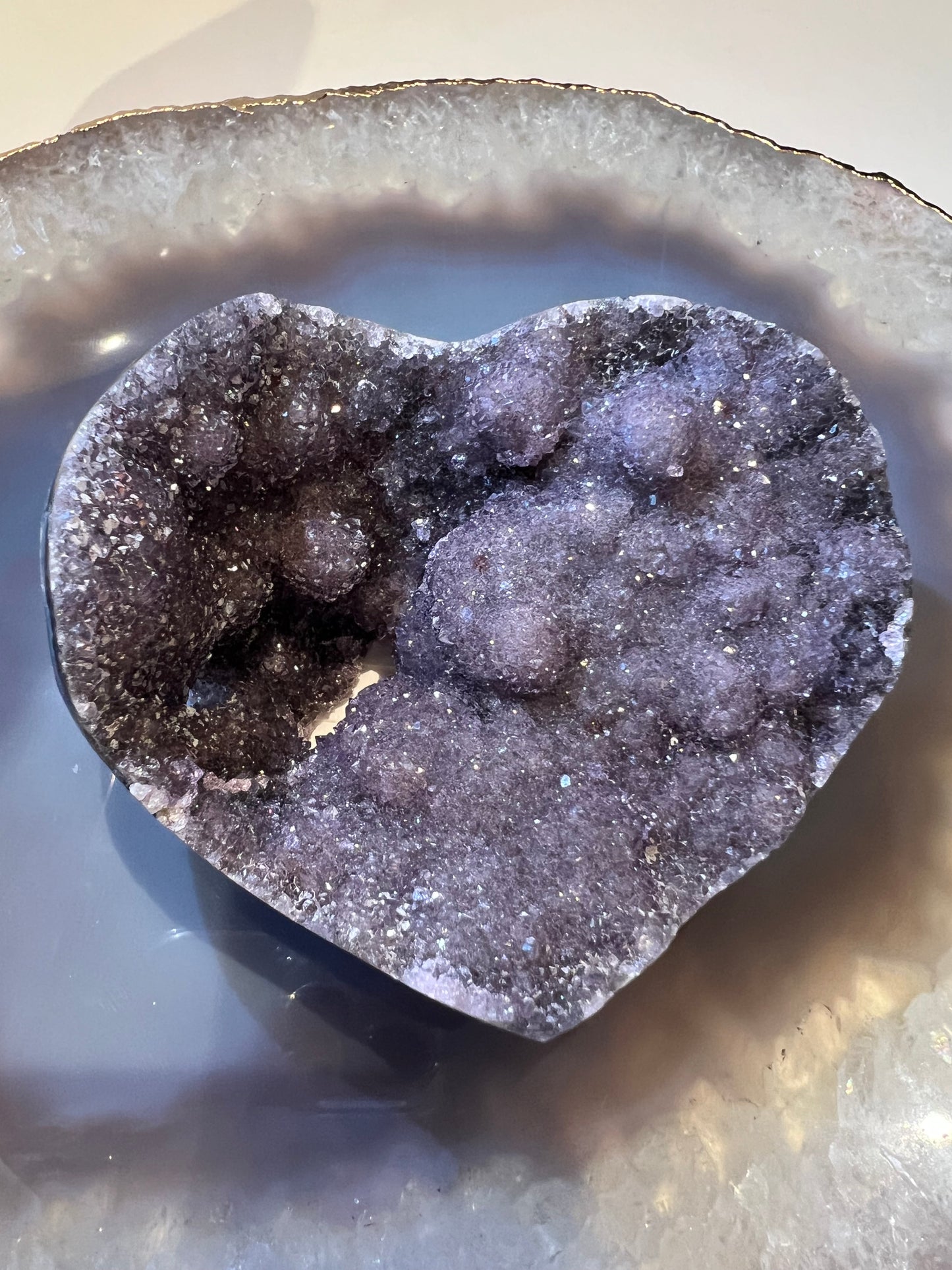 Amethyst Heart