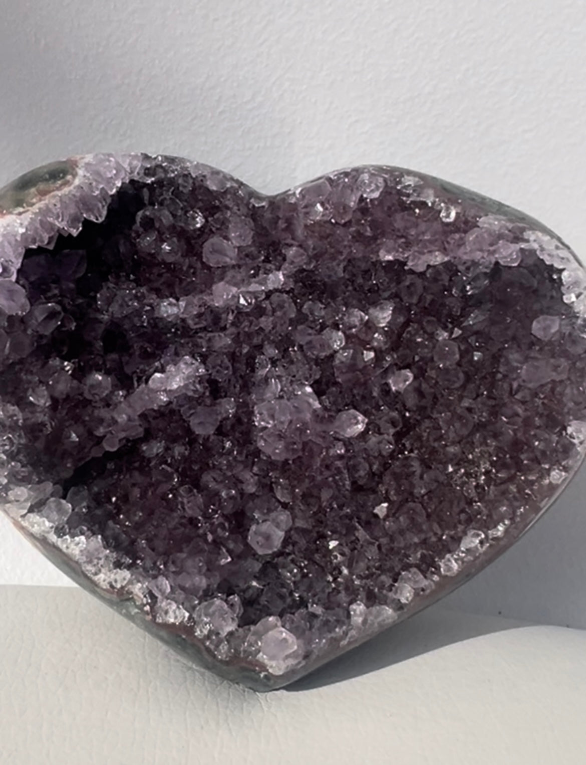 Amethyst Heart