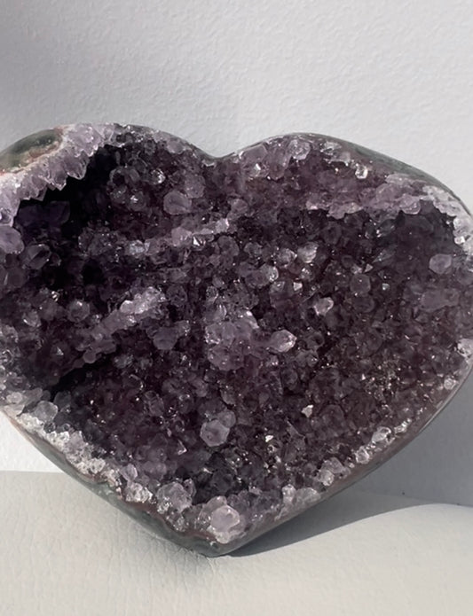 Amethyst Heart